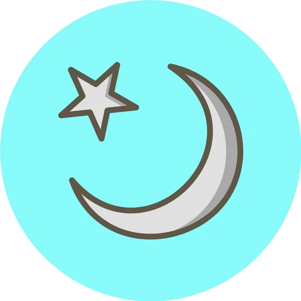 Ikona Vektoru Ramadánu — Stockový vektor