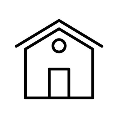 Ev simgesi vektör illüstrasyonu
