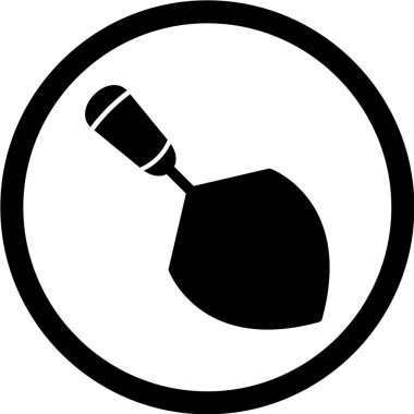 Bahçe aracı web simgesi vektör illüstrasyonu 