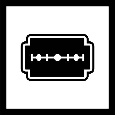 Bıçak Simgesi Moda Biçimi İzole Arkaplan