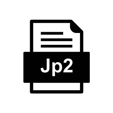 dosya biçimi simgesi, vektör illüstrasyonu