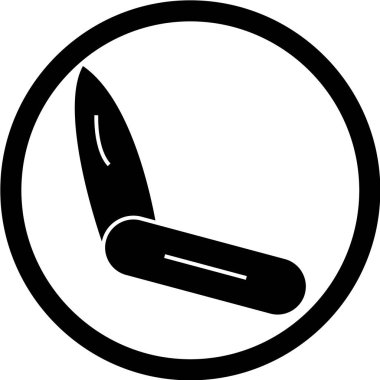 Siyah ve beyaz simgesinin vektör illüstrasyonu