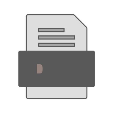 dosya biçimi vektör illüstrasyonuName