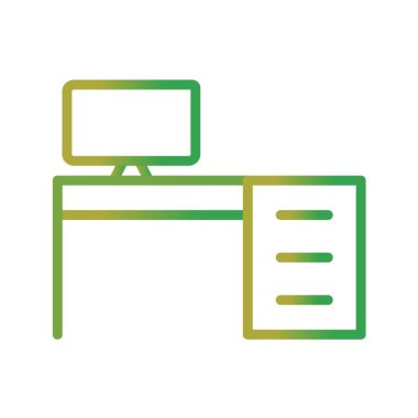 İş, ofis, vektör çizimi 