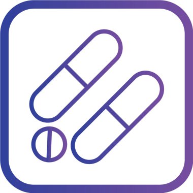 Modern b 'nin vektör illüstrasyonu tıbbi simgeden yoksun