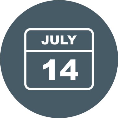 Takvim simgesi tasarımı, vektör illüstrasyonu