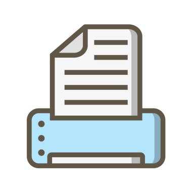 dosya biçimi simgesi, vektör illüstrasyonu