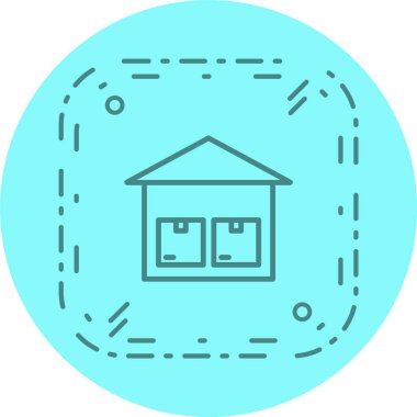 Depolama Birimi Simgesi Moda Biçiminde İzole Arkaplan