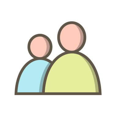 minimalist vektör illüstrasyonu, uygulama simgesi