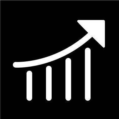 grafik ikonu vektör illüstrasyonu