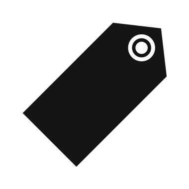 etiket simgesi vektör illüstrasyonu