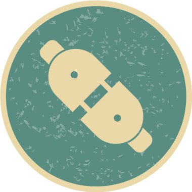 minimalist vektör illüstrasyonu, uygulama simgesi