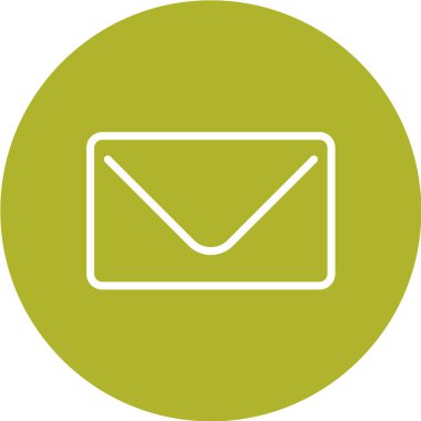 posta zarfı vektör simgesi