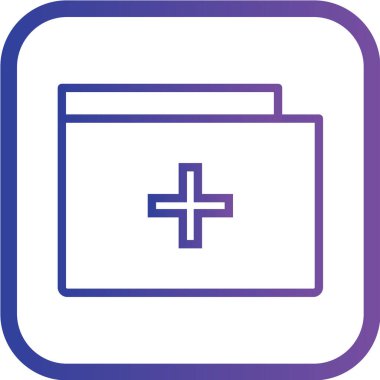 tıbbi simge vektör illüstrasyonu