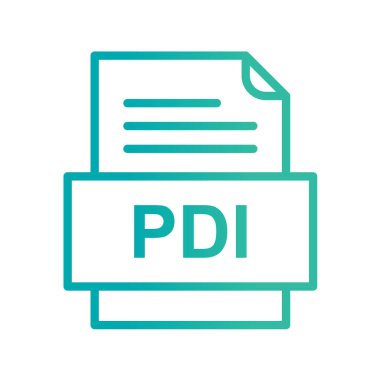 dosya biçimi simgesi, vektör illüstrasyonu