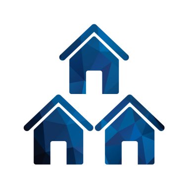 ev simgesi, vektör illüstrasyonu