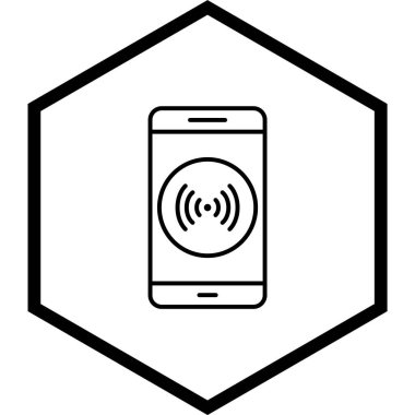 Hareketli Mobil Uygulama Simgesi Moda Biçimli İzole Arkaplan