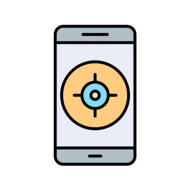 Mobil Uygulamalar konsept vektör çizimi beyaz arkaplan üzerinde 