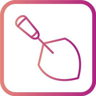 Bahçe aracı web simgesi vektör illüstrasyonu 