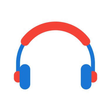 Kulaklık Simgesi Moda Biçimli Ayrı Arkaplan