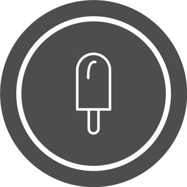 Gıda Web ikonu vektör illüstrasyonu 