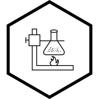 Moda Biçimli Ayrı Arkaplan Simgesinin Altında Yangın      