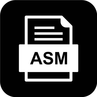 dosya biçimi simgesi, vektör illüstrasyonu