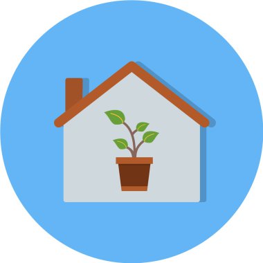 ev web simge vektör çizim 