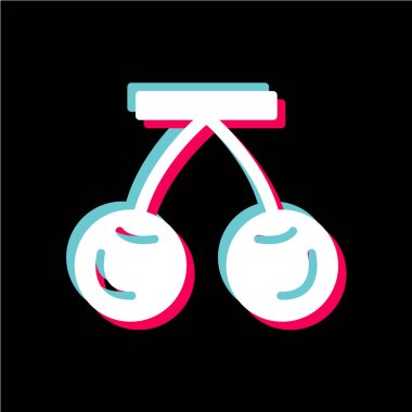  Gıda ve içecek Web ikonu vektör illüstrasyonu