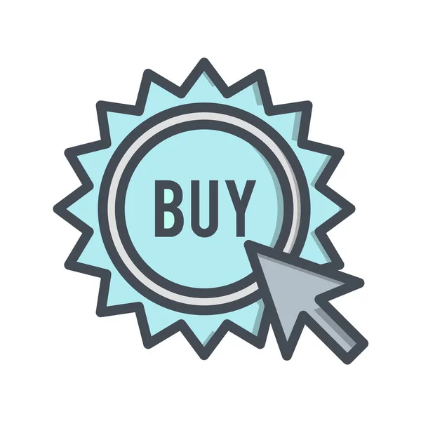 Vektorová Ilustrace Ikony Prodeje — Stockový vektor