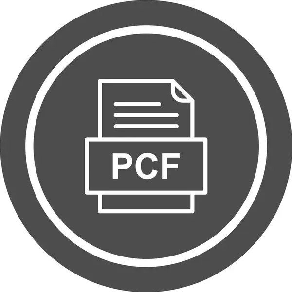 Ícone Formato Arquivo Pdf —  Vetores de Stock