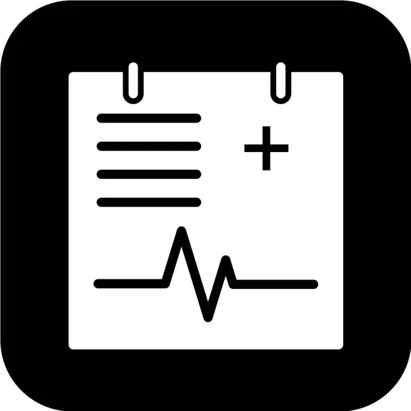 Icono Médico Vector Ilustración — Vector de stock