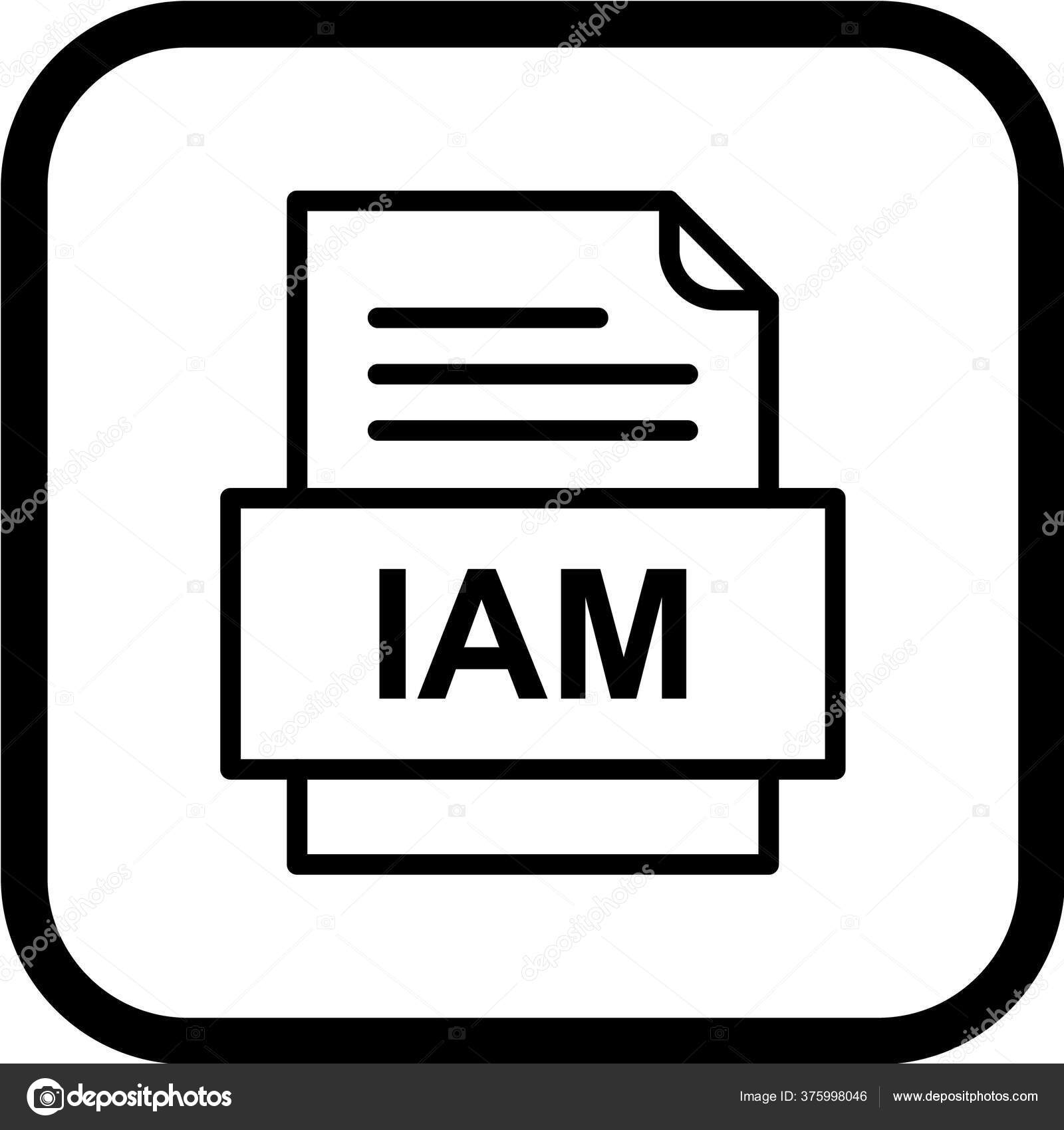 Icon Vektor Dateiformat Mit Schriftzug — Stockvektor ...