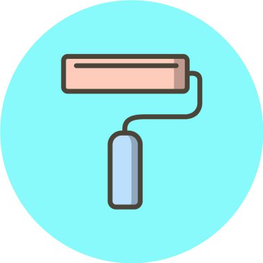 minimalist vektör illüstrasyonu, uygulama simgesi