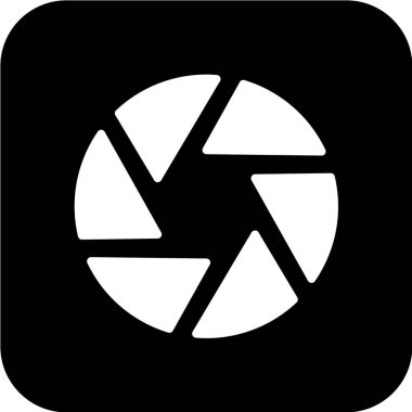 minimalist vektör illüstrasyonu, uygulama simgesi