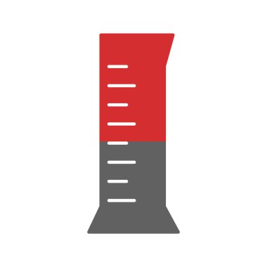 Moda Biçimli Silindir Simgesi İzole Arkaplan      