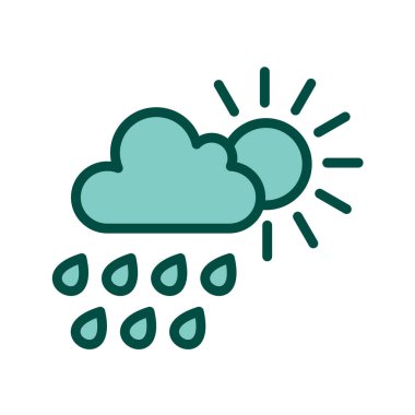 hava simgesi vektör illüstrasyonu