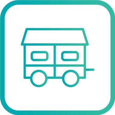 minimalist vektör illüstrasyonu, uygulama simgesi