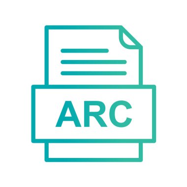 dosya biçimi simgesi, vektör illüstrasyonu