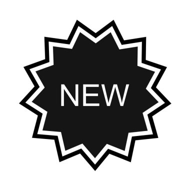 Yeni yıl etiketinin vektör illüstrasyonu