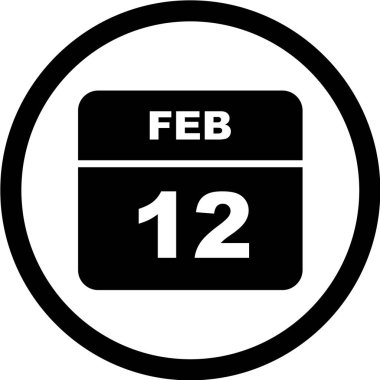 Tarih için takvimi olan illüstrasyon