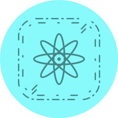 Bilim simgesinin vektör illüstrasyonu