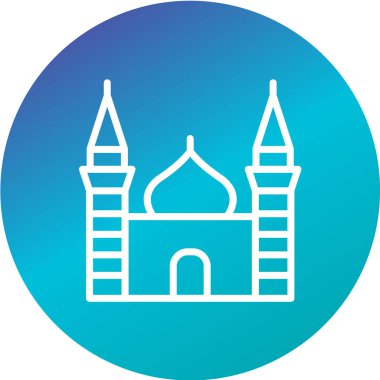 Emlak simgesi vektör illüstrasyonu