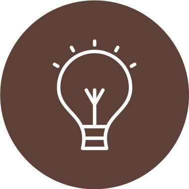 ampul vektör simgesi