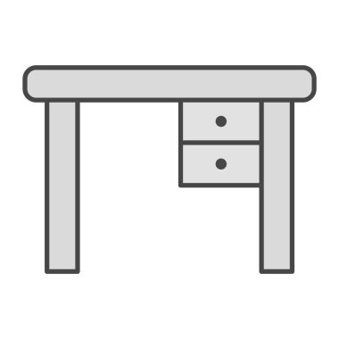 Moda Biçimli İzole Arkaplanda Tablo Simgesini Çalıştır      