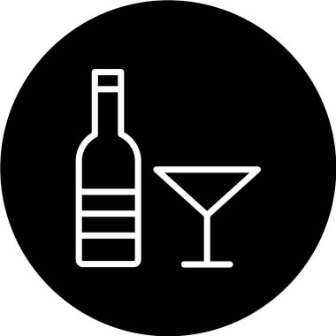  Gıda ve içecek Web ikonu vektör illüstrasyonu