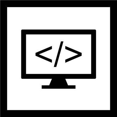 izleyici ikon vektör illüstrasyonu