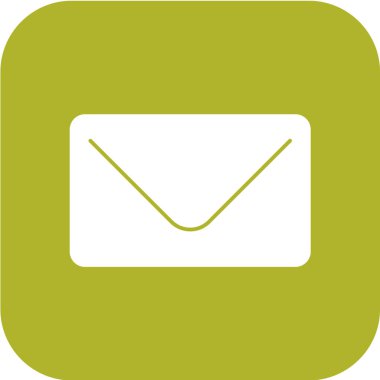 Zarf simgesi. vektör illüstrasyonu