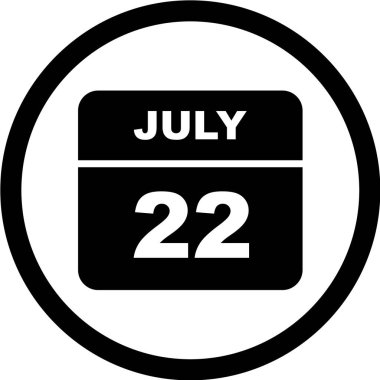 Takvim simgesi tasarımı, vektör illüstrasyonu