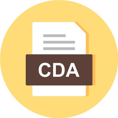 dosya biçimi simgesi, vektör illüstrasyonu